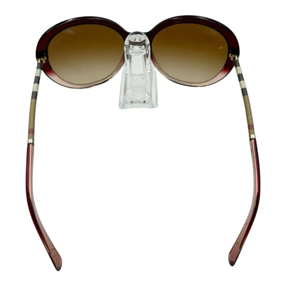 BURBERRY B4239 QF HERITAGE Check Havana Brown Frame Sunglasses 57 19 140**ITALY